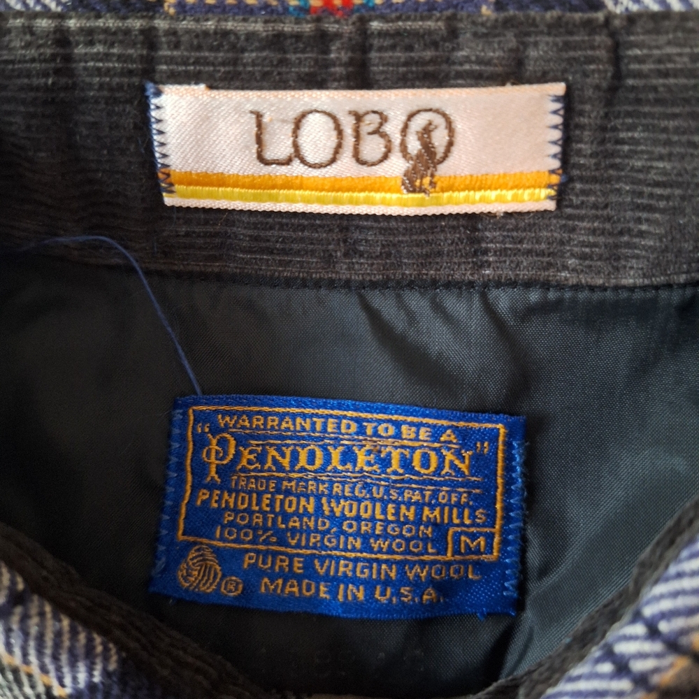 Pendleton Plaid Button-Up Wool Shirt - image 3